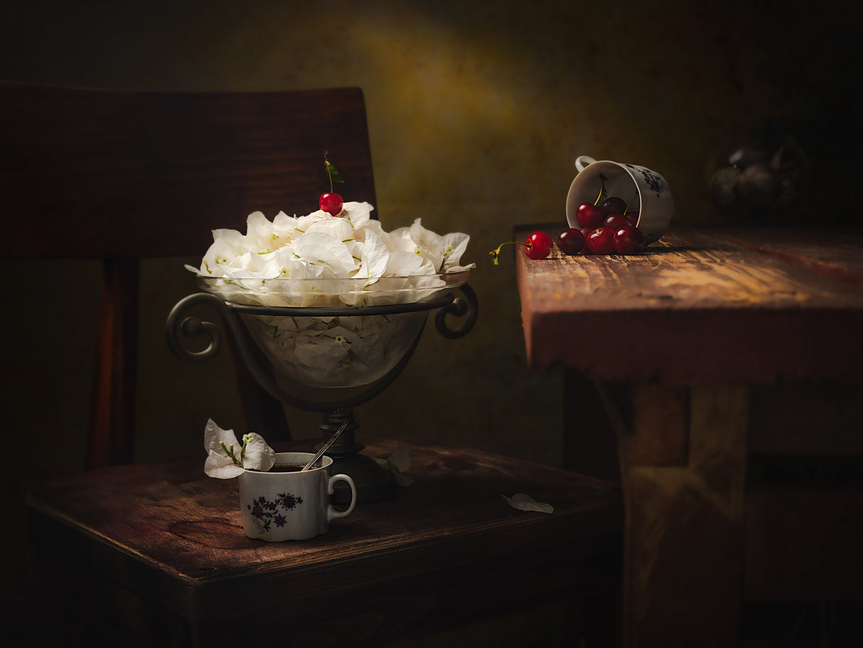 Cream Dessert Poster och Canvastavla