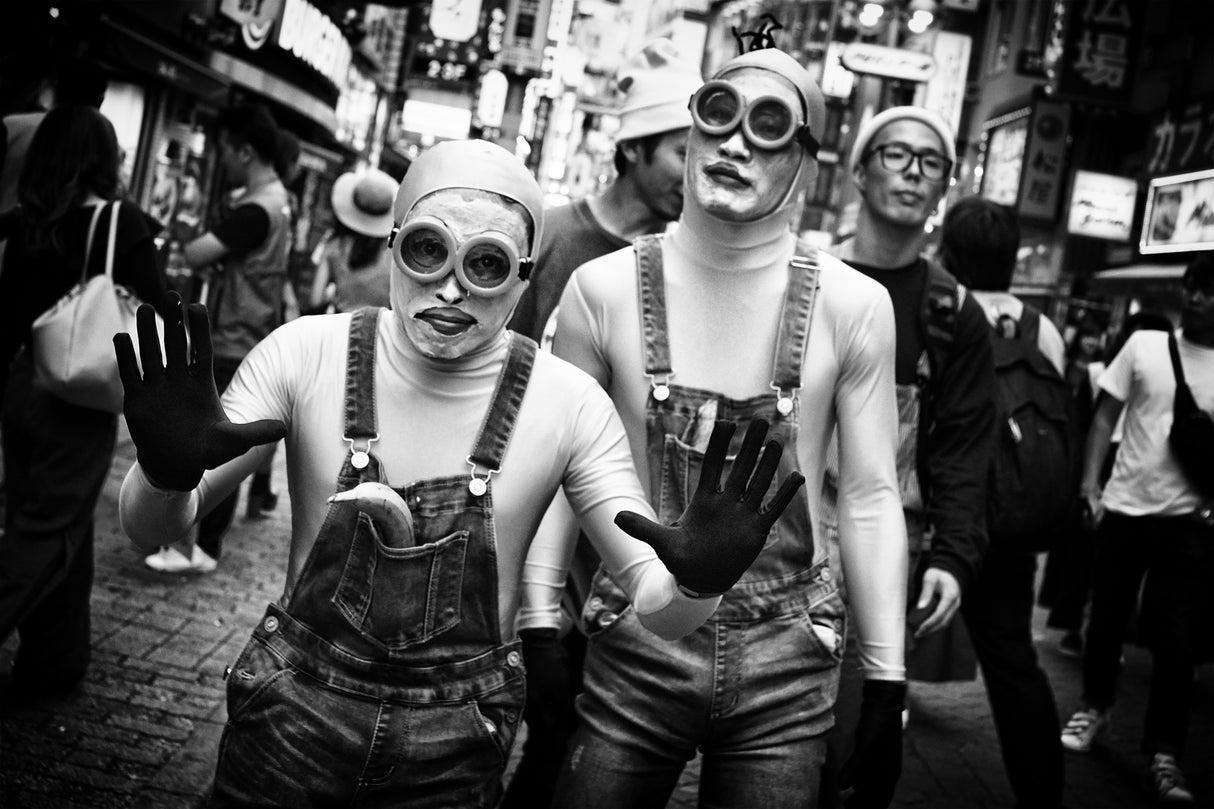 Shibuya Street - TOKYO 2017 Poster och Canvastavla