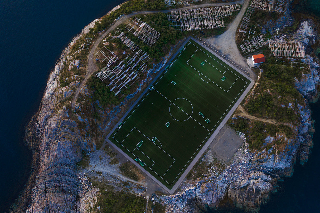 The furthest football field Poster och Canvastavla