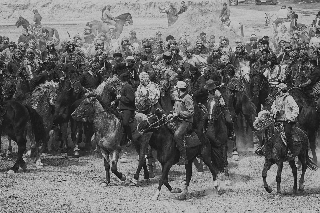 Buzkashi 5773 Poster och Canvastavla
