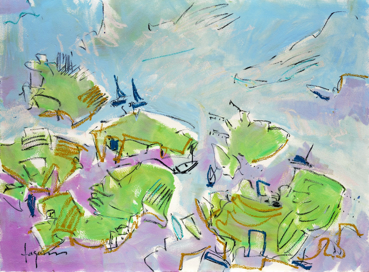 Df587 Islandsii Poster och Canvastavla