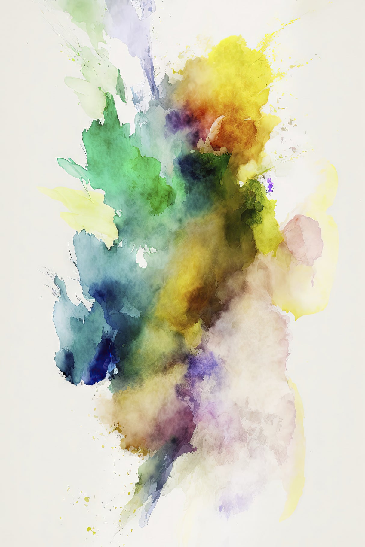 Smoke Drifts Poster och Canvastavla