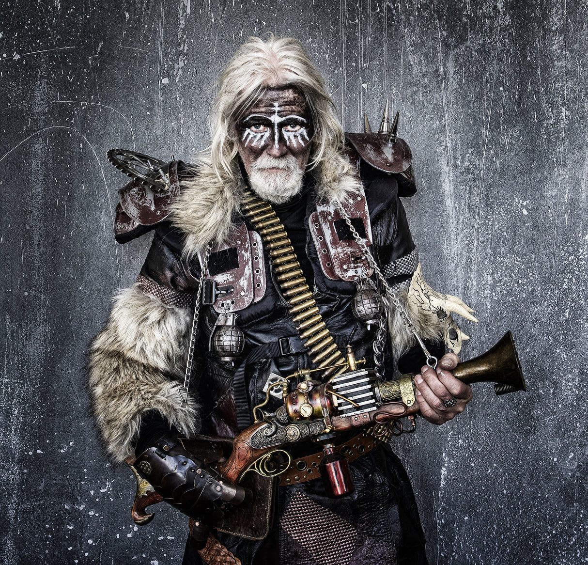 Urban Warrior - Steampunk Wars 1911 Poster och Canvastavla
