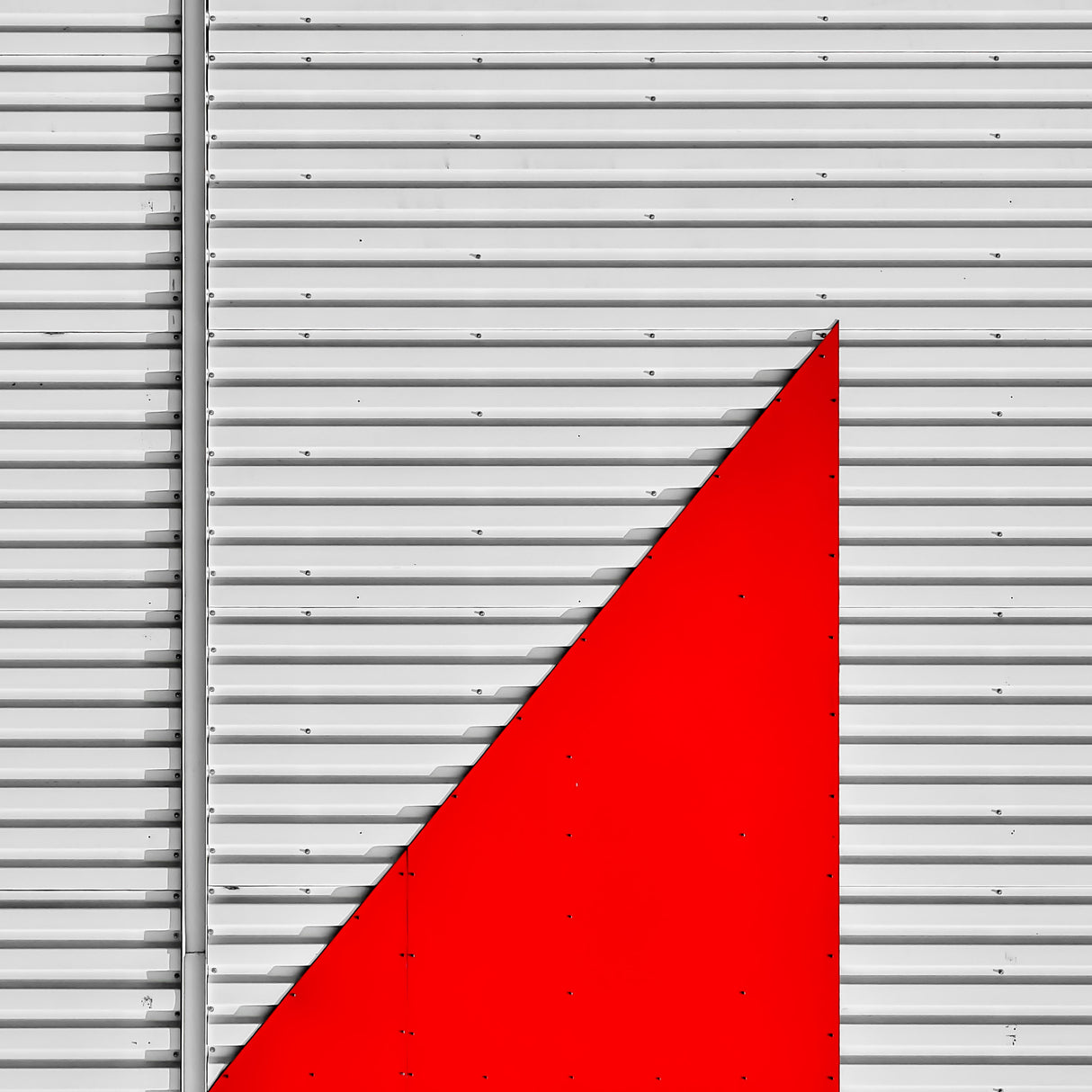 red abstraction Poster och Canvastavla