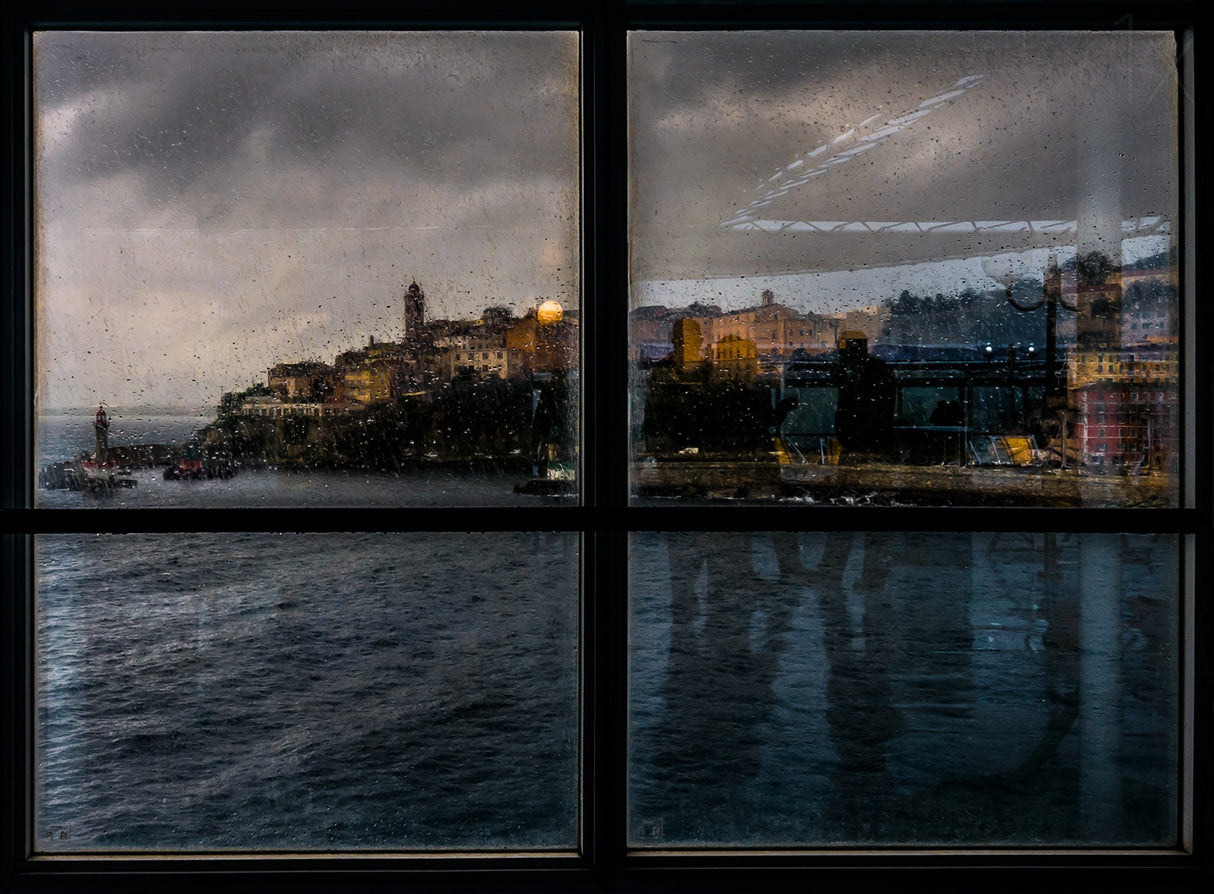 ghosts from ferry Poster och Canvastavla