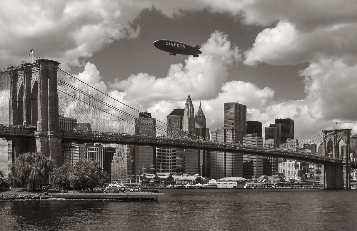 Brooklyn Bridge in 2008 Poster och Canvastavla