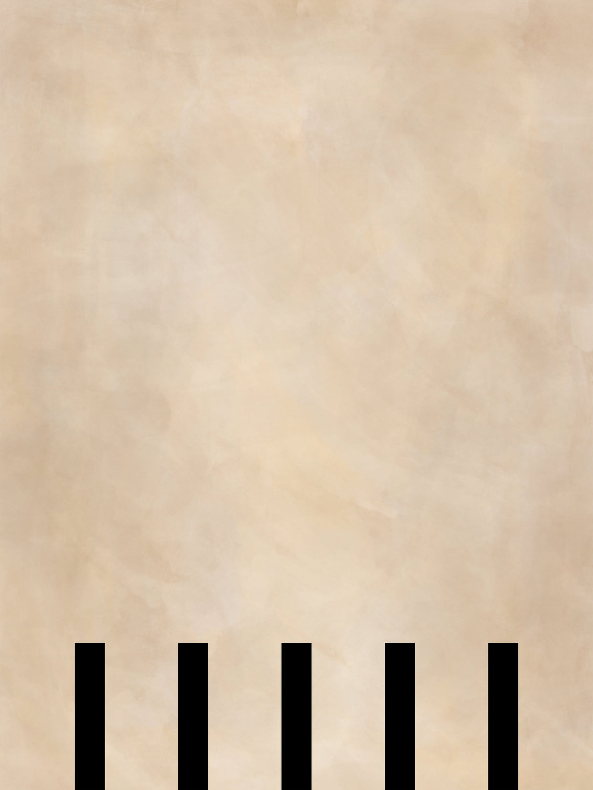 Beige Geometric Painting Poster och Canvastavla