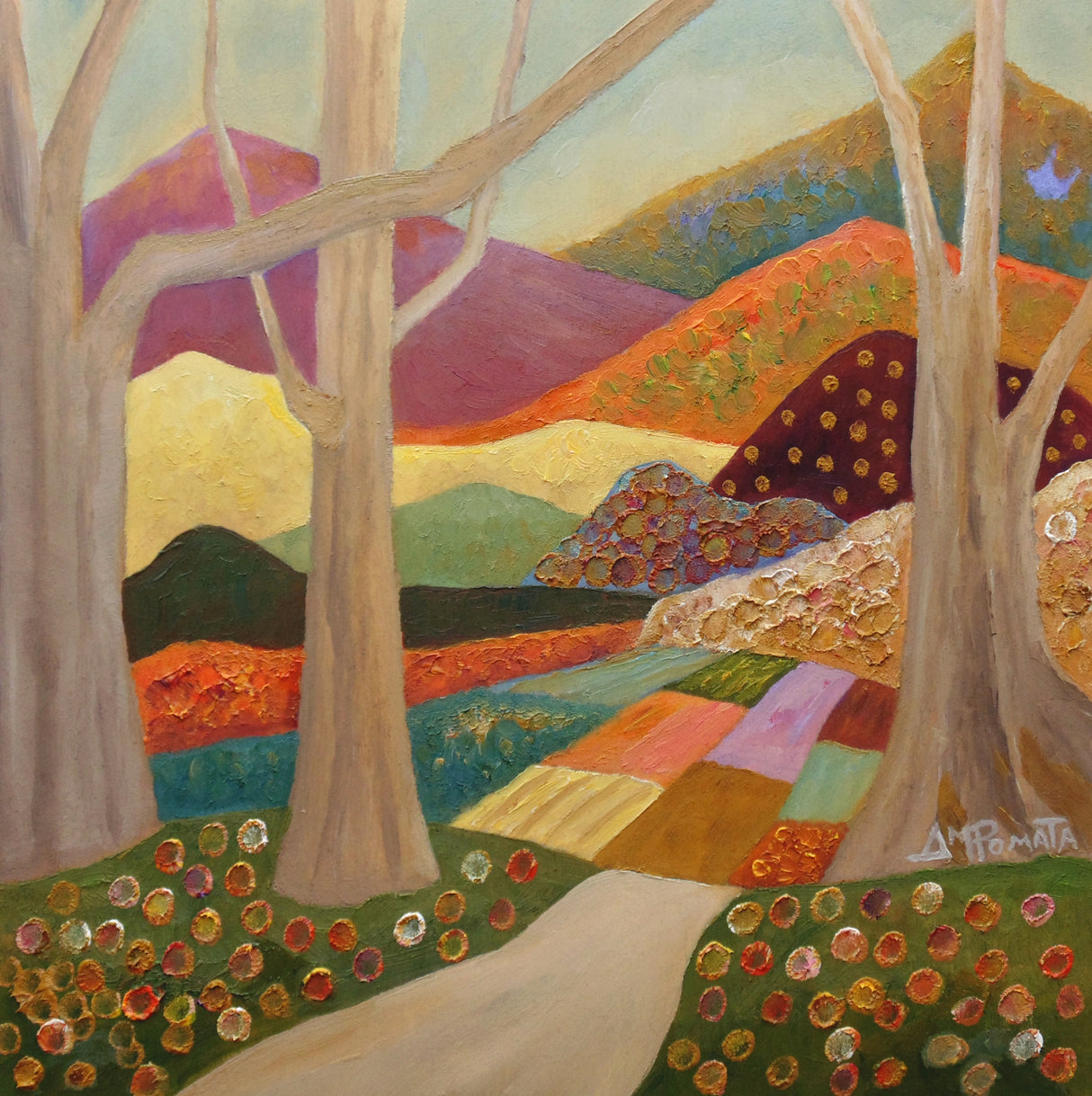 May Autumn Shine Poster och Canvastavla