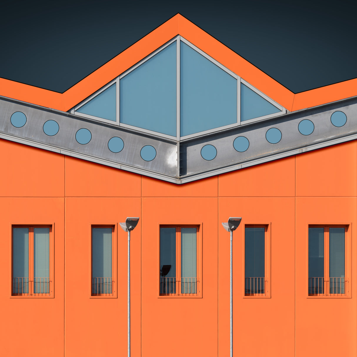 Orange Poster och Canvastavla