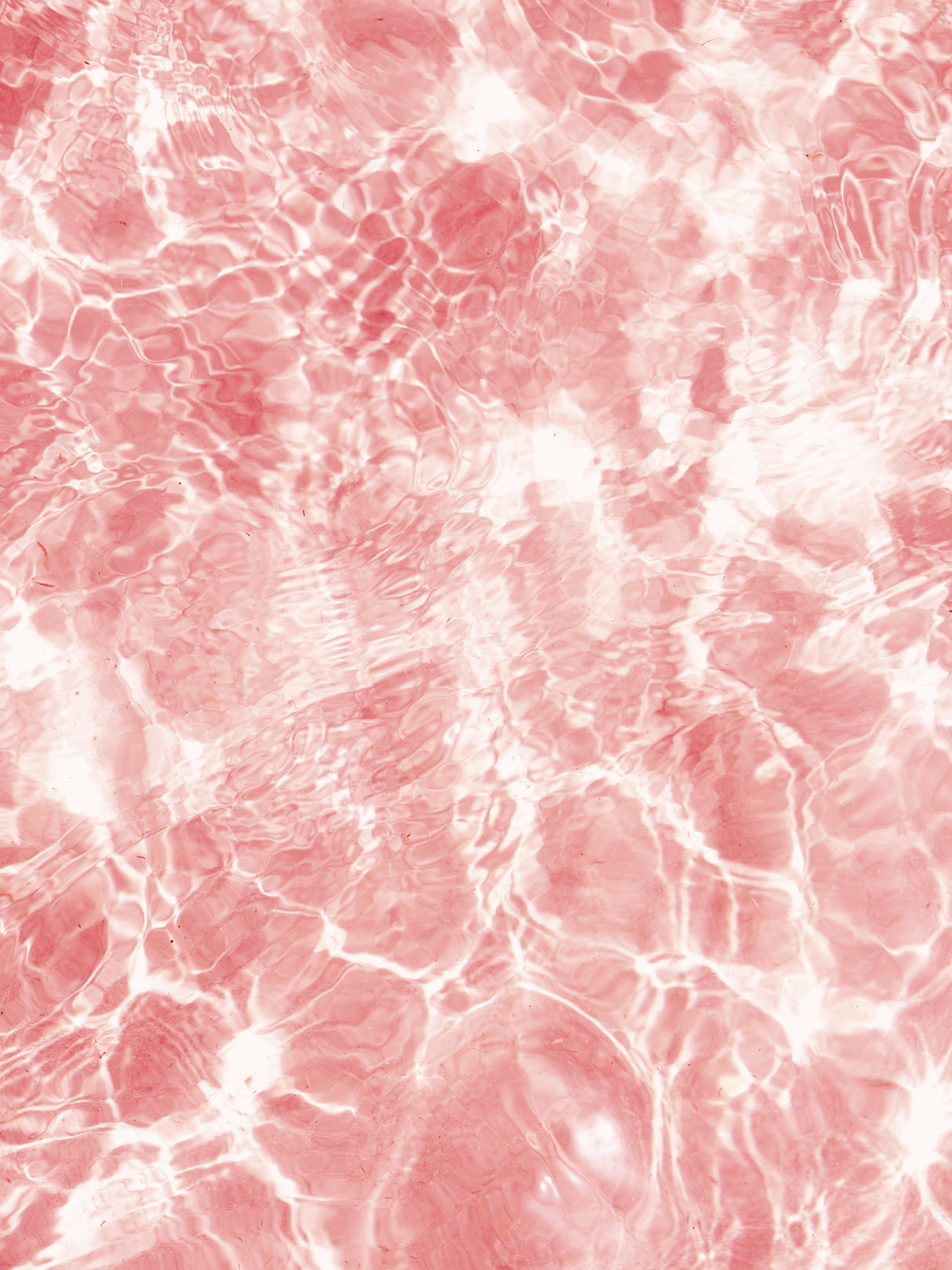 Pink Water Poster och Canvastavla