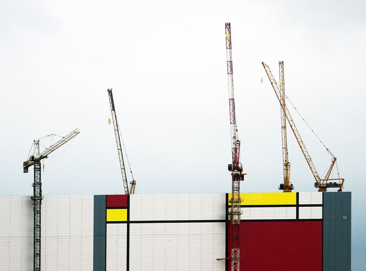 under construction Poster och Canvastavla