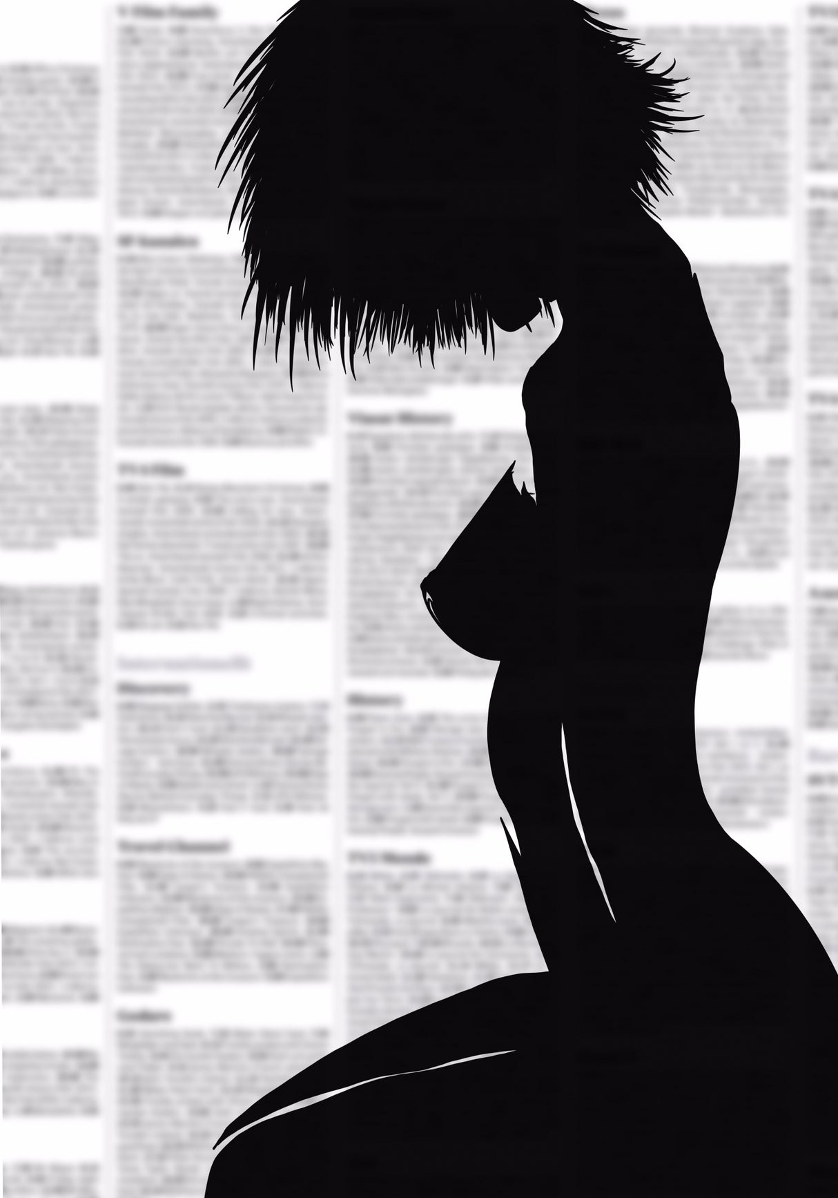 Whats in todays paper? Poster och Canvastavla