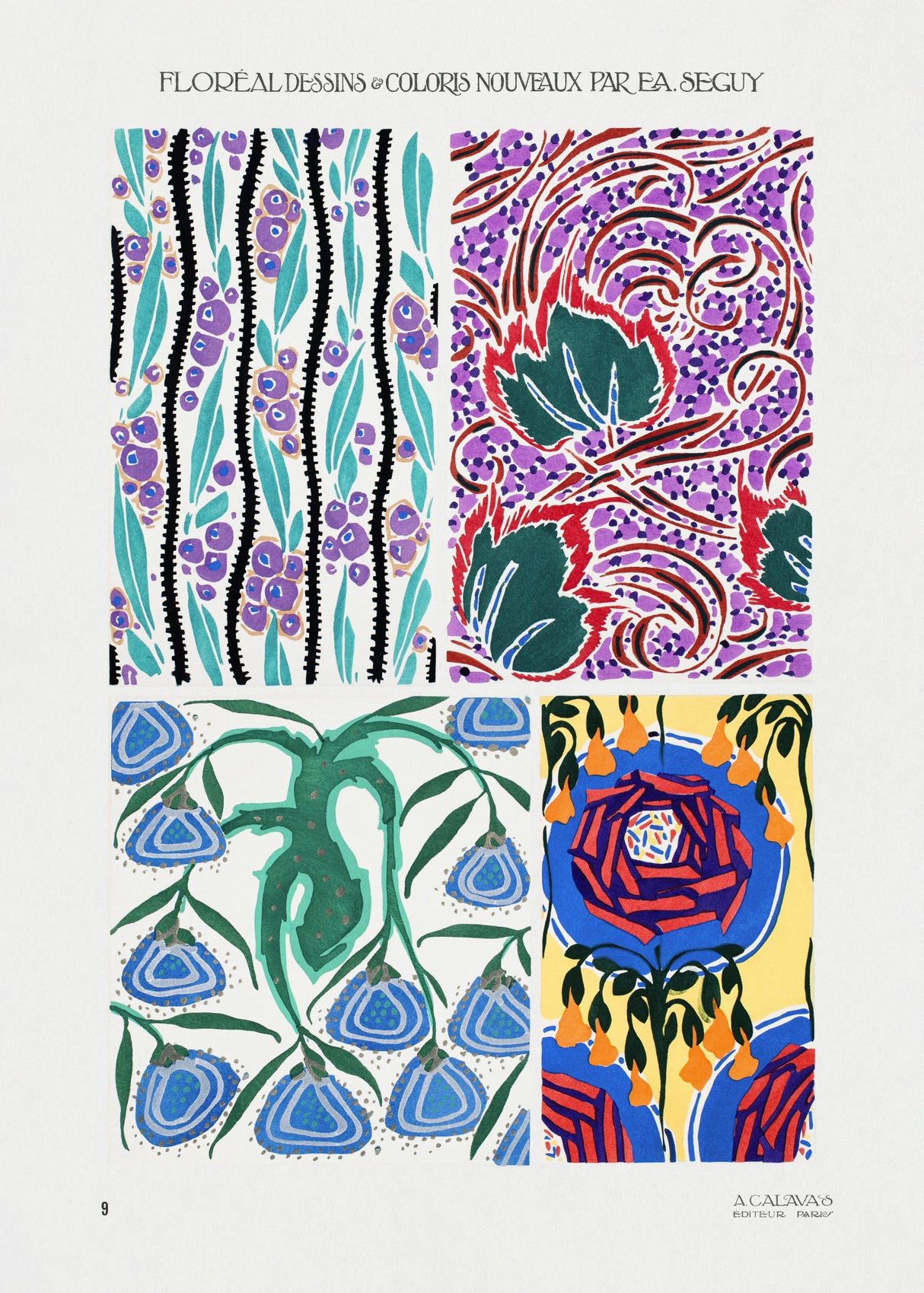 Pattern 09 Poster och Canvastavla