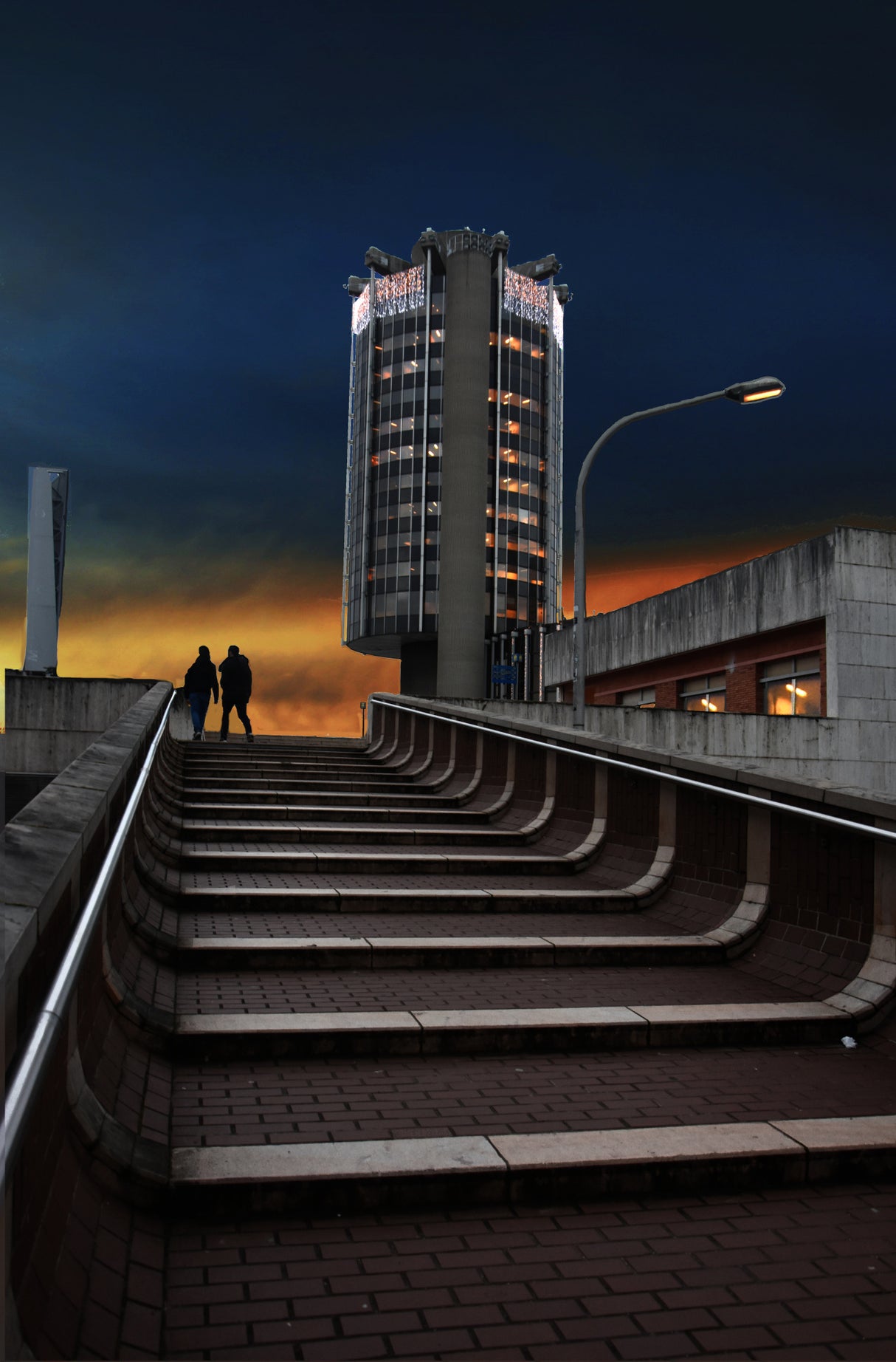 orange hour Poster och Canvastavla