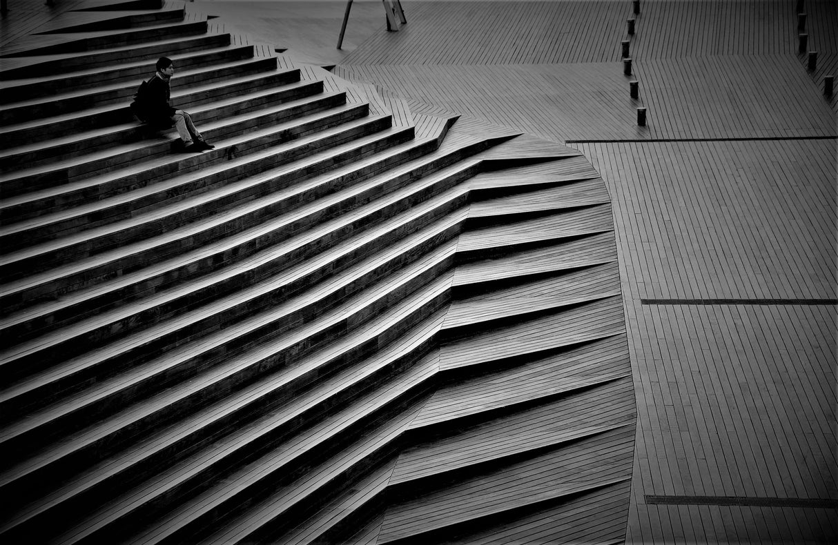 Stairway Poster och Canvastavla