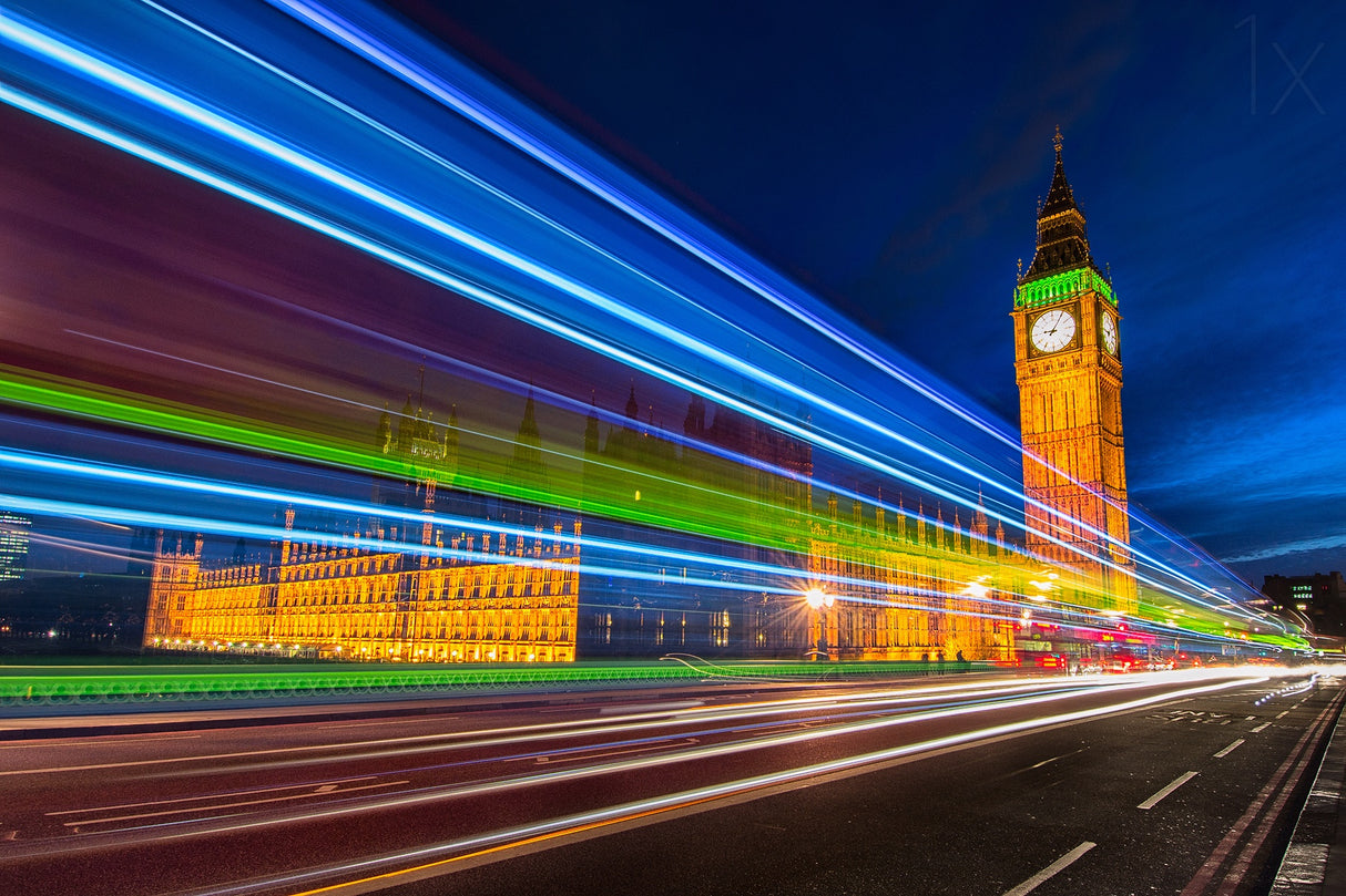 Westminster's rainbow Poster och Canvastavla