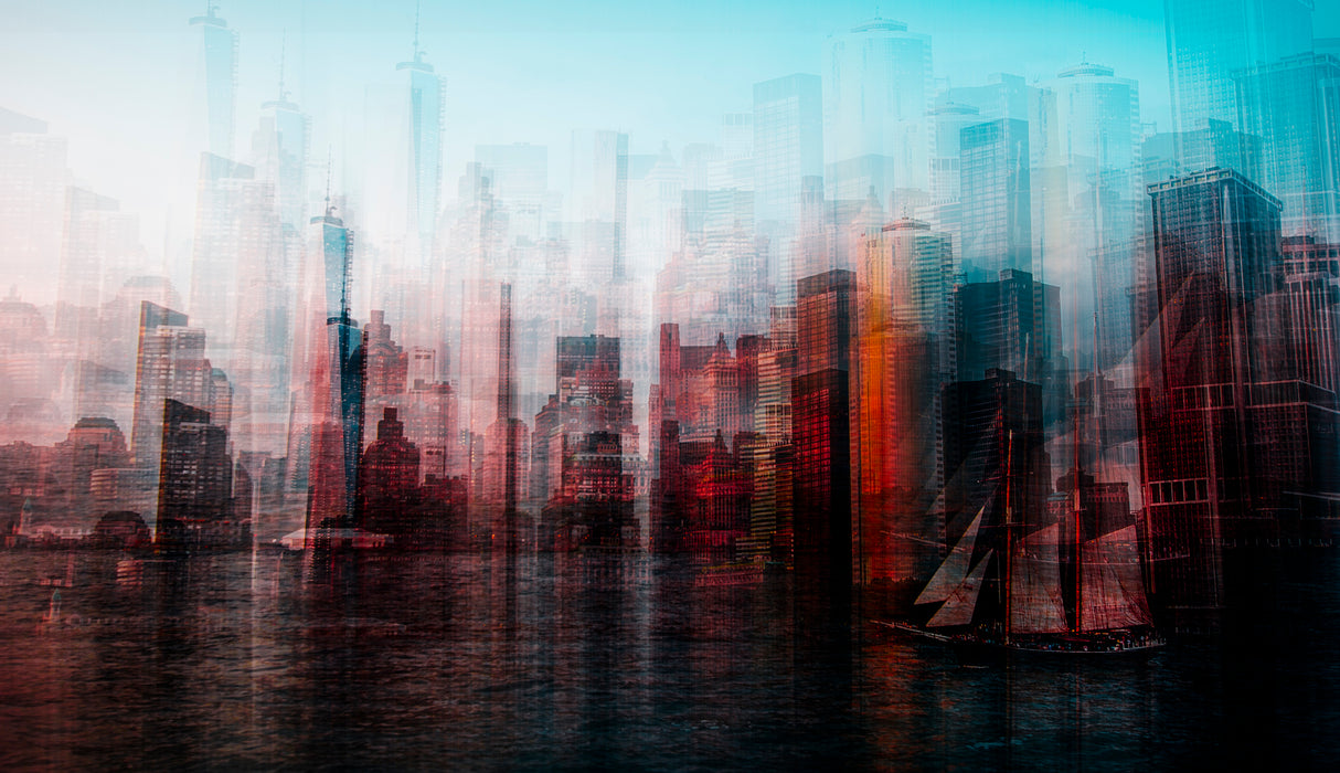 Manhattan Poster och Canvastavla