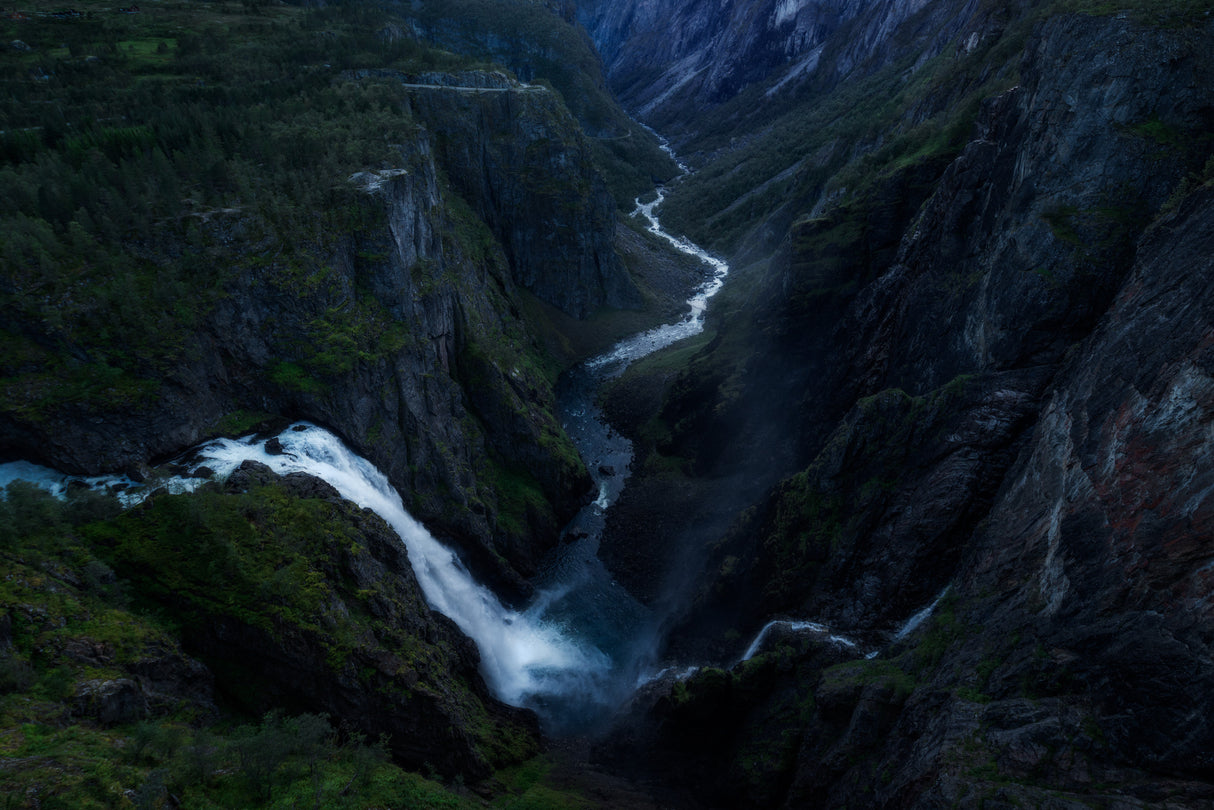 The Vøringsfossen Poster och Canvastavla