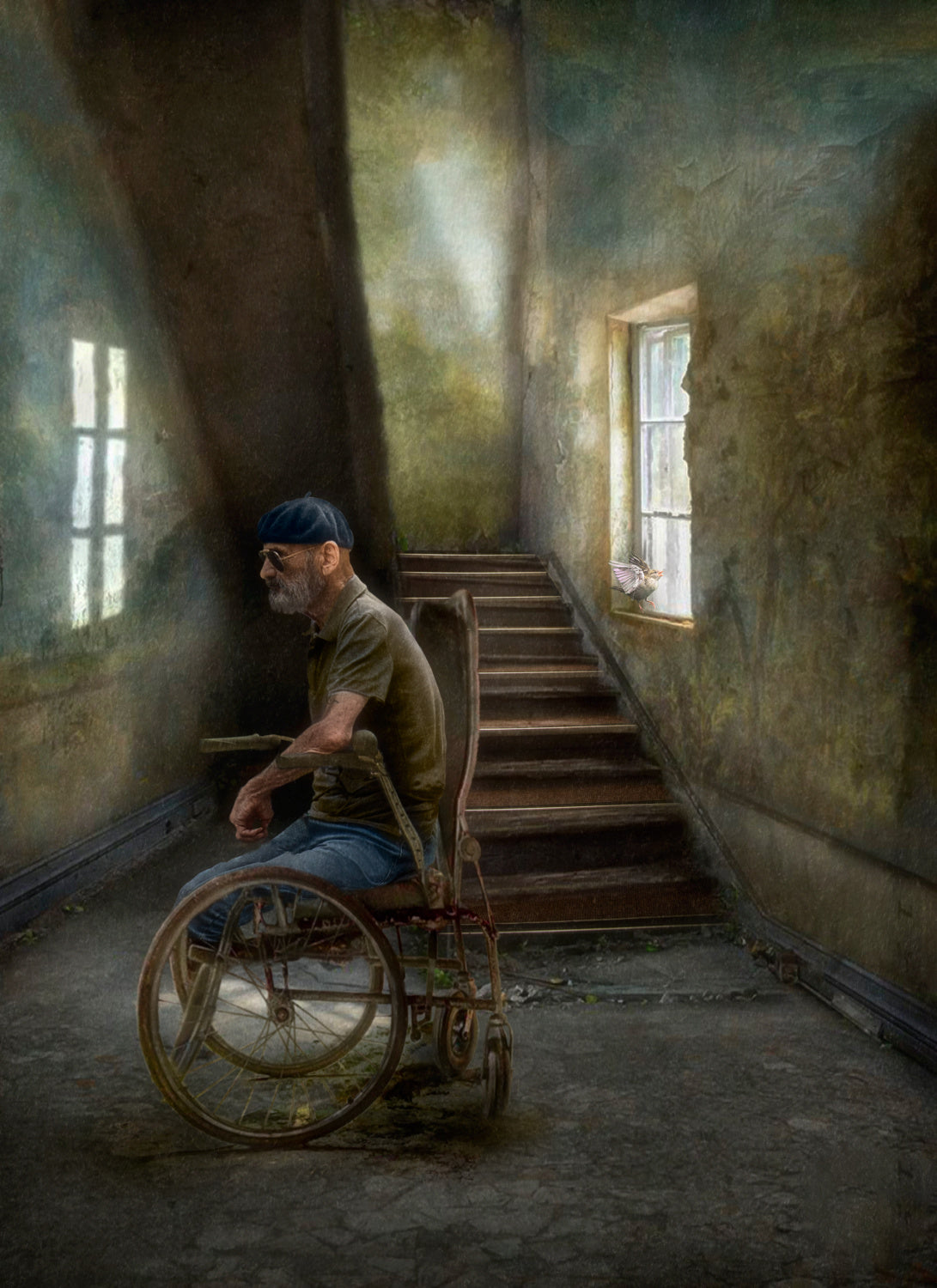 '...trapped in a world that I never made...' Poster och Canvastavla