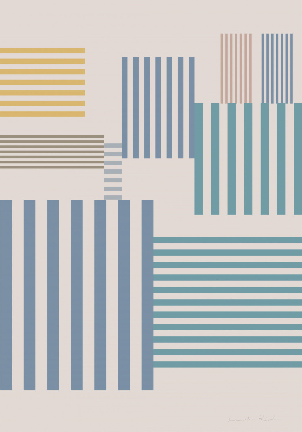 Squares Poster och Canvastavla