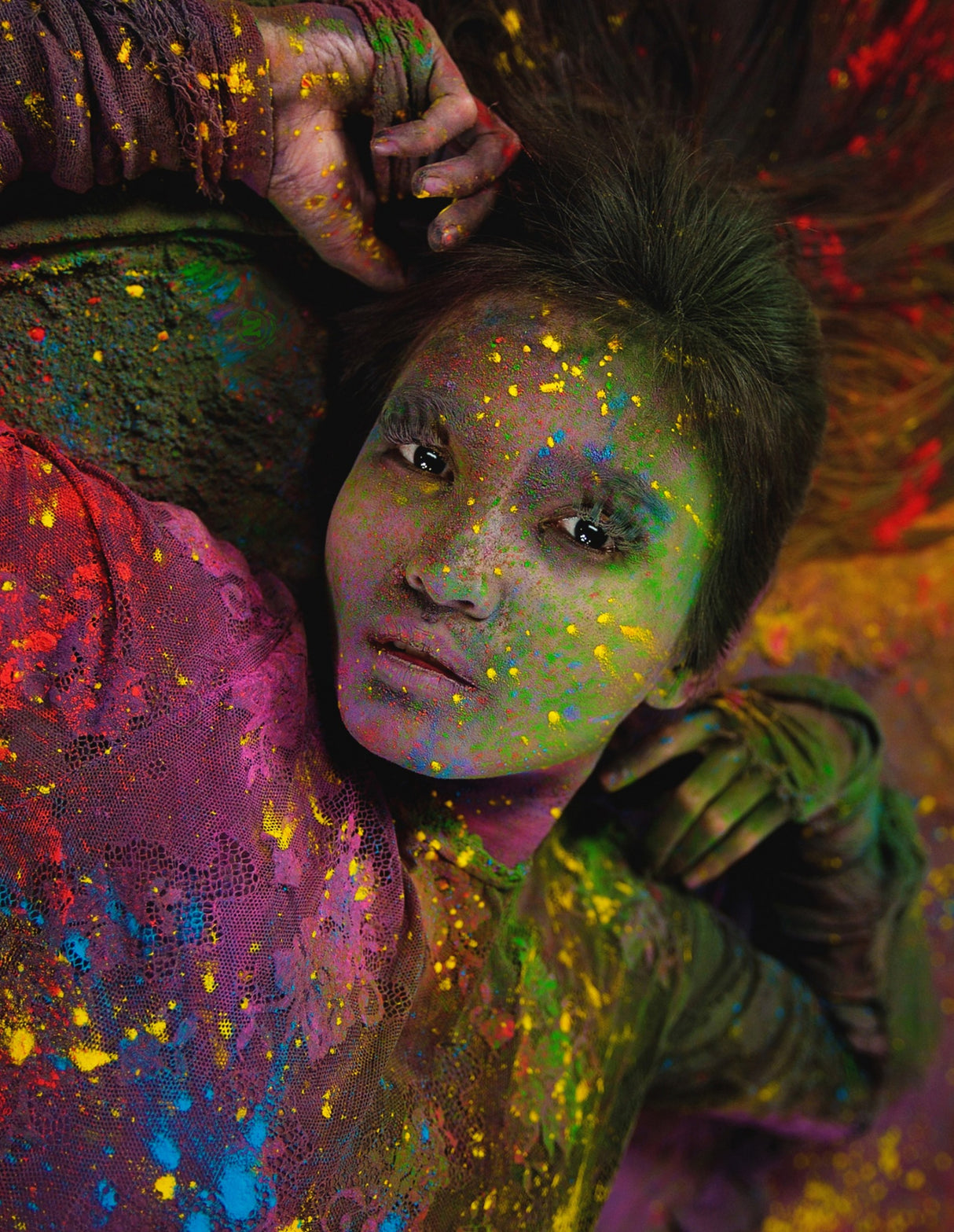 United color of portrait Poster och Canvastavla