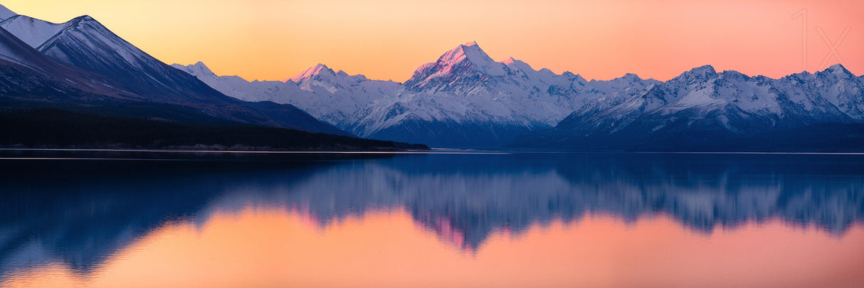Mount Cook, New Zealand Poster och Canvastavla