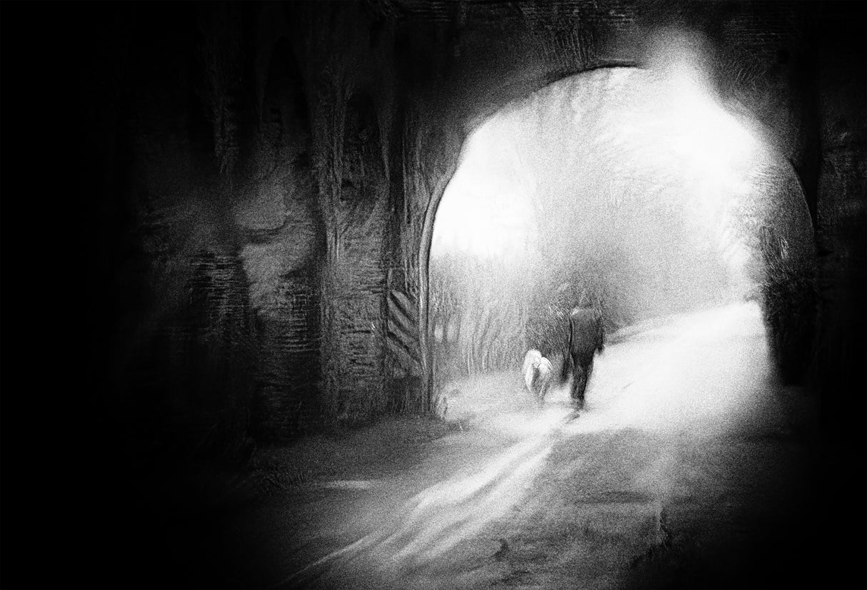 At the end of the tunnel Poster och Canvastavla