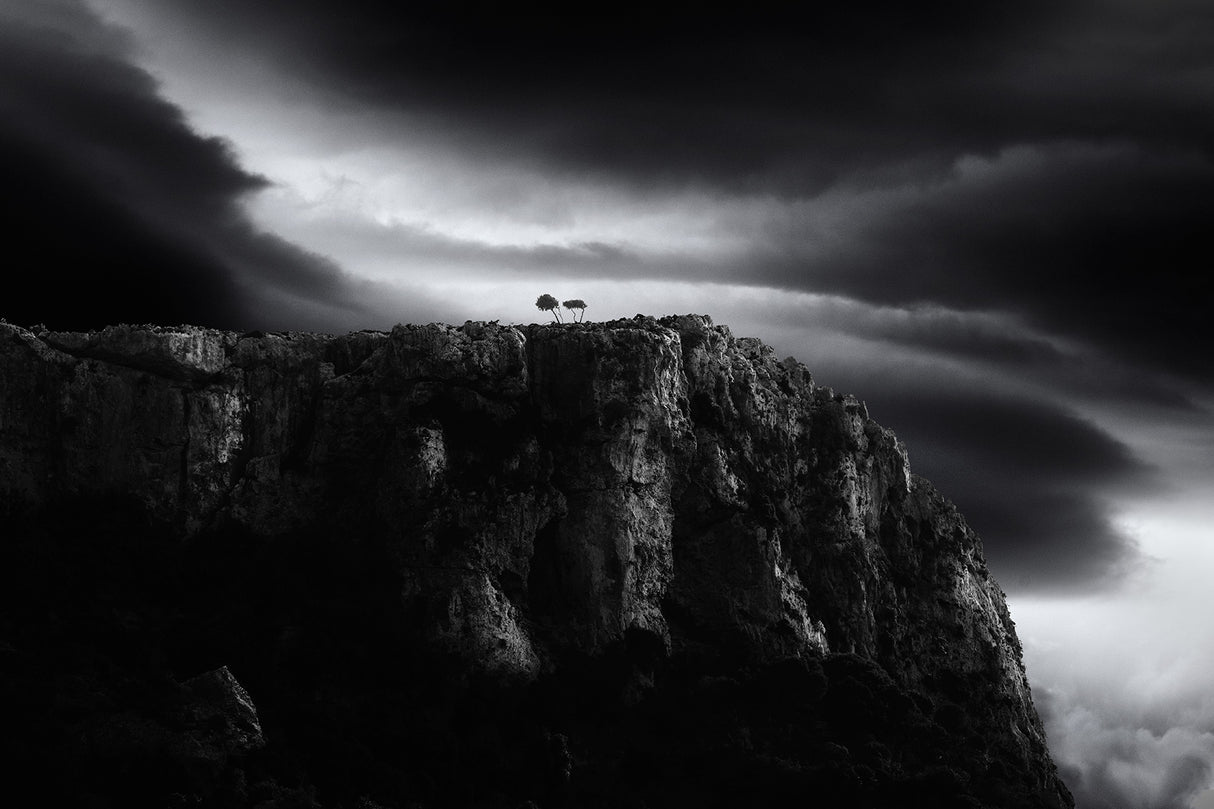 The Angry Mountain Poster och Canvastavla