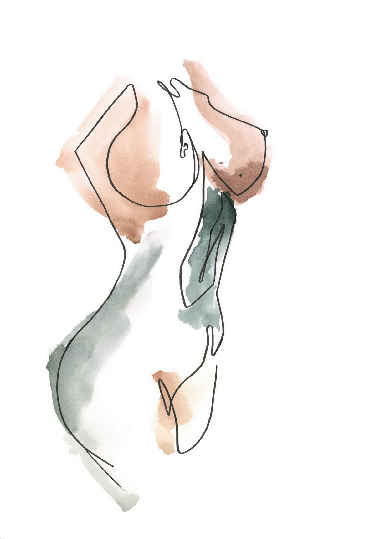 Femme 1 Poster och Canvastavla