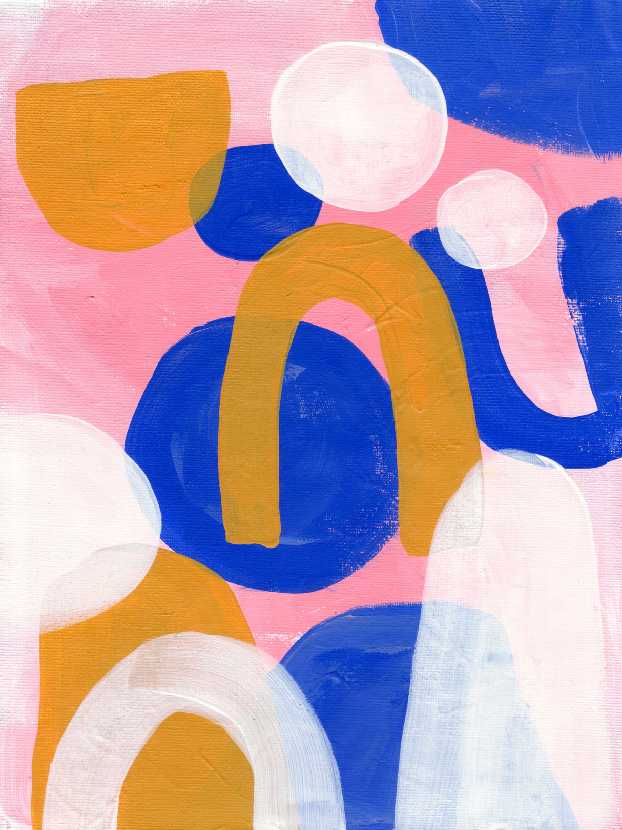 Pink Prom Poster och Canvastavla