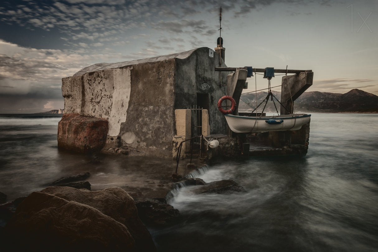 fisherman's hut Poster och Canvastavla