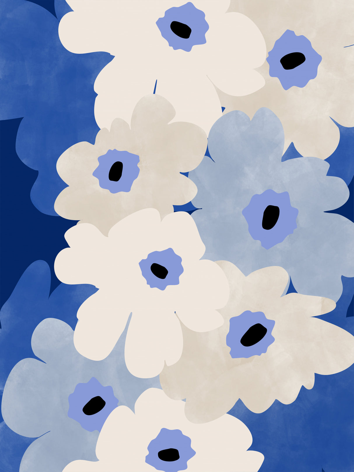 3x4 Aspectratio Indigo39 Poster och Canvastavla