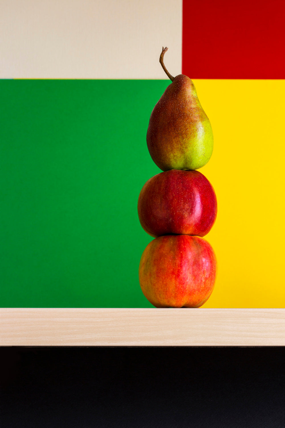 Apples and pear Poster och Canvastavla