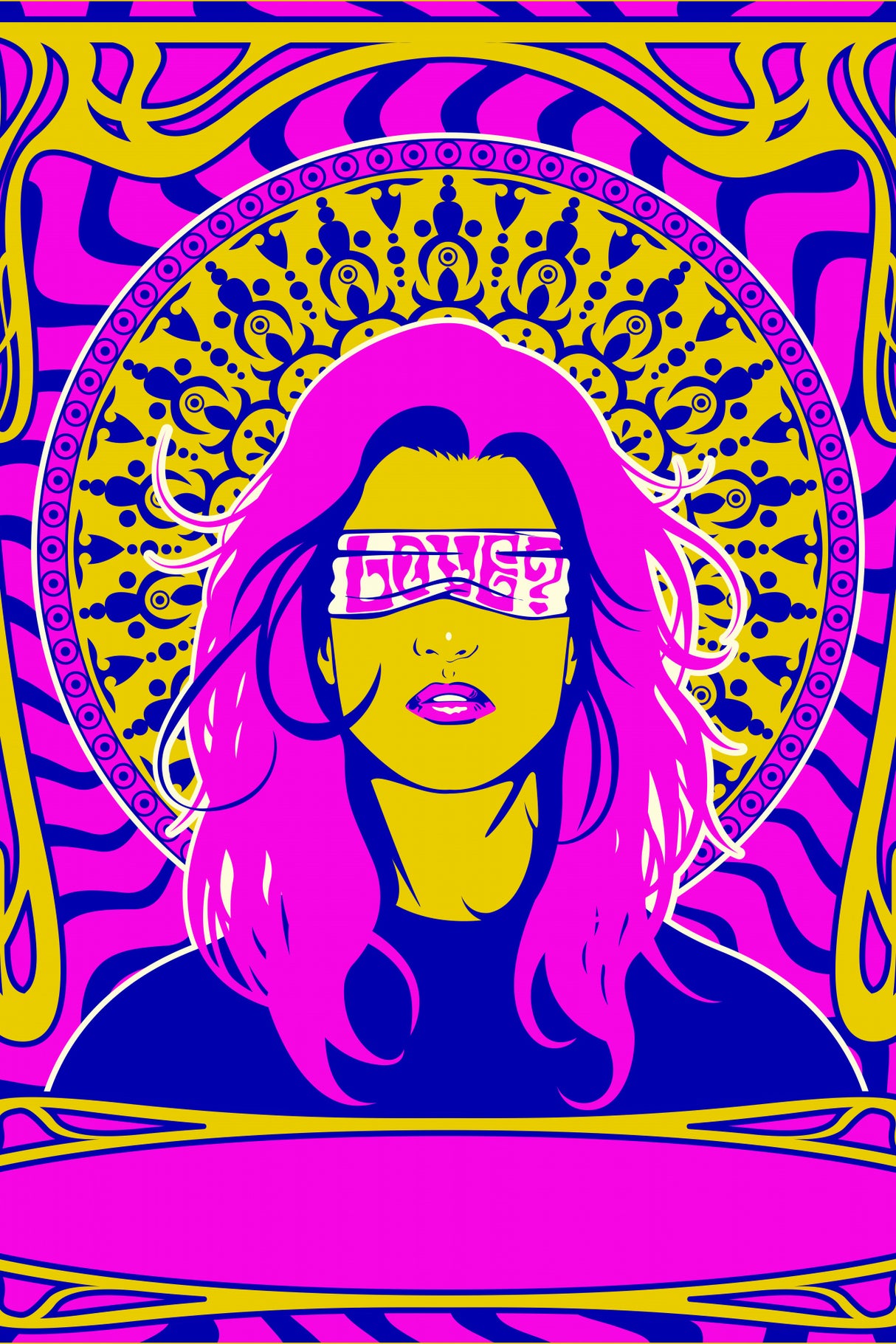 70's Woman Series #1 Poster och Canvastavla