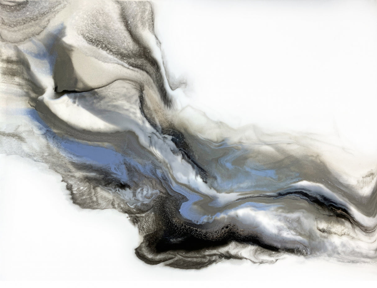 Grey Smoke Poster och Canvastavla
