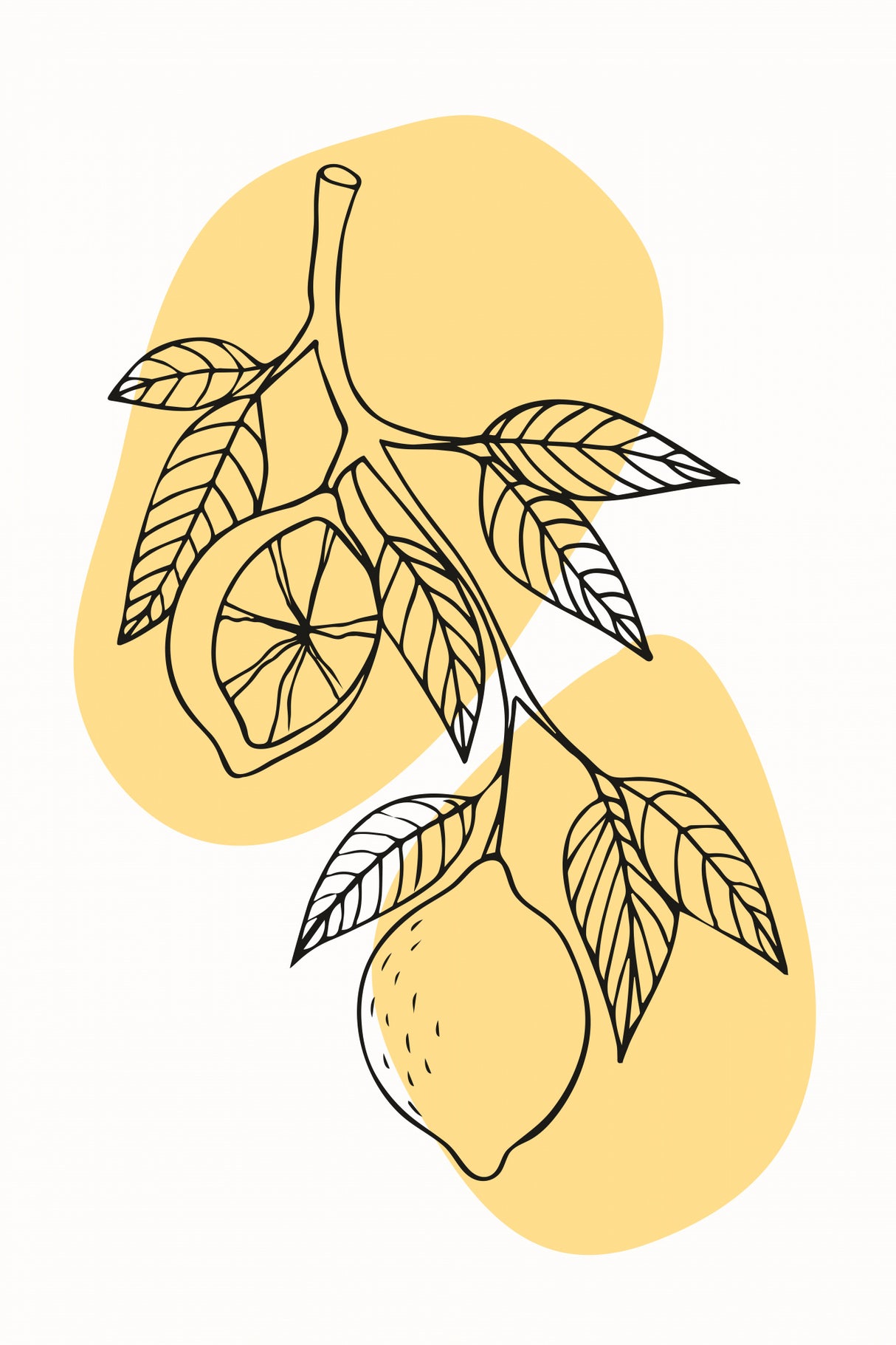 Boho Fruits #2 Poster och Canvastavla