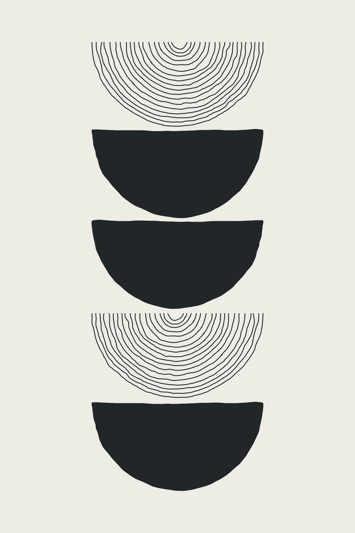 Boho Sun Series #4 Poster och Canvastavla