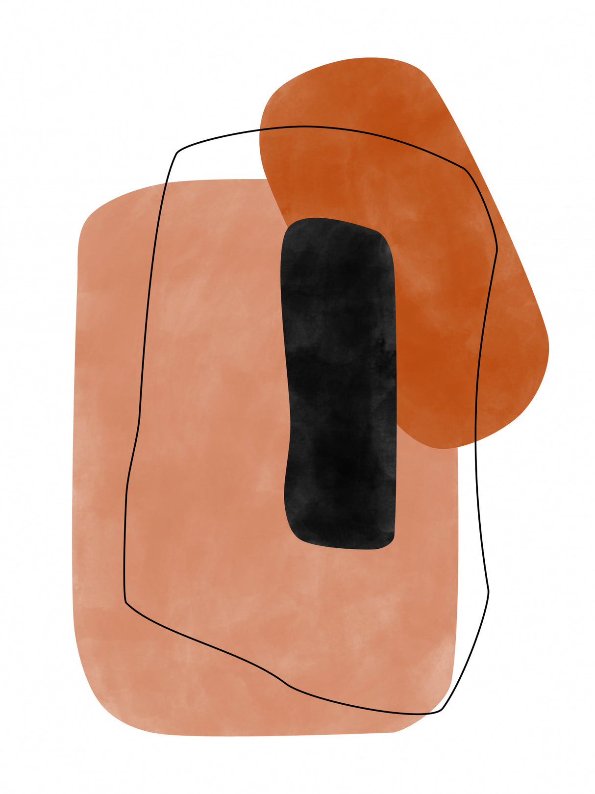 3x4 Aspectratioterracotta43 Poster och Canvastavla