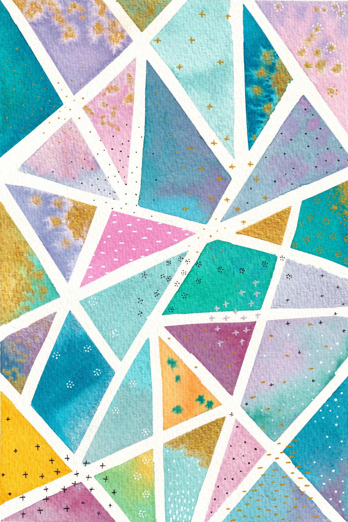 Kaleidoscope Poster och Canvastavla