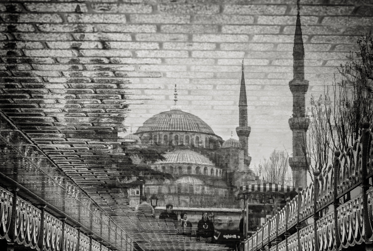 The Blue Mosque II Poster och Canvastavla