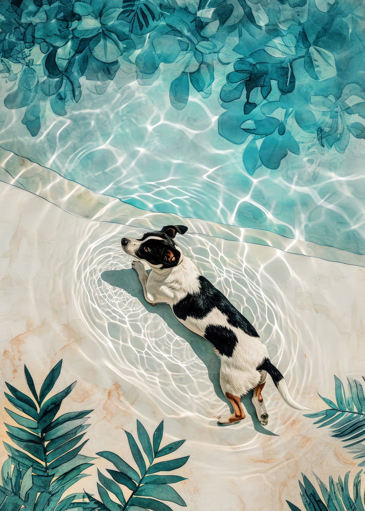 Dog's life 3 Poster och Canvastavla