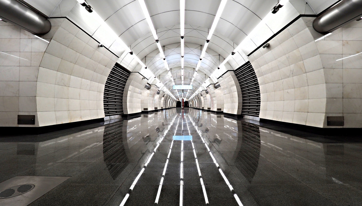 Moscow metro - Welcome to the machine Poster och Canvastavla