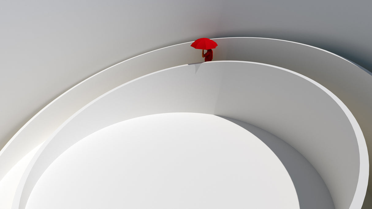 Red and Arch Poster och Canvastavla
