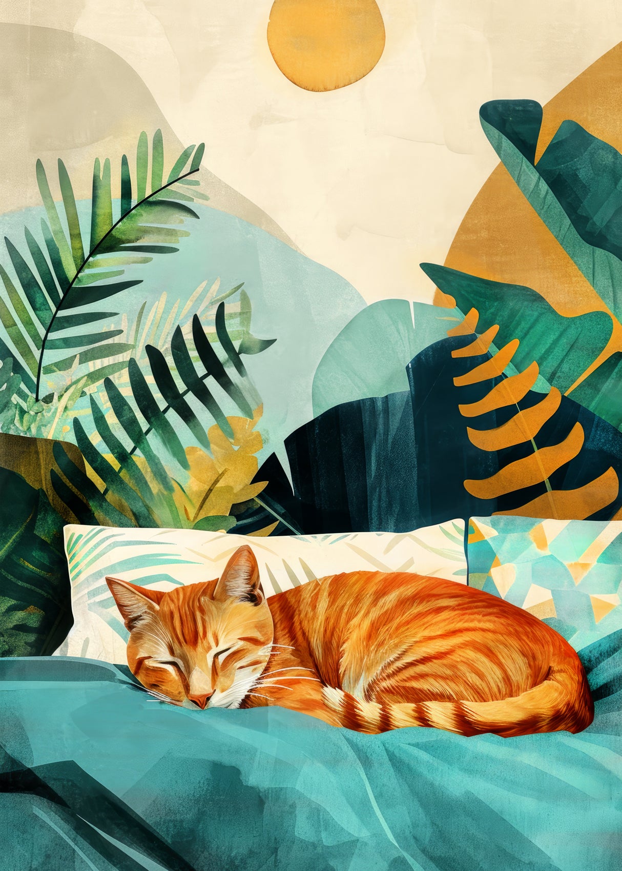 Cat's life 13 Poster och Canvastavla