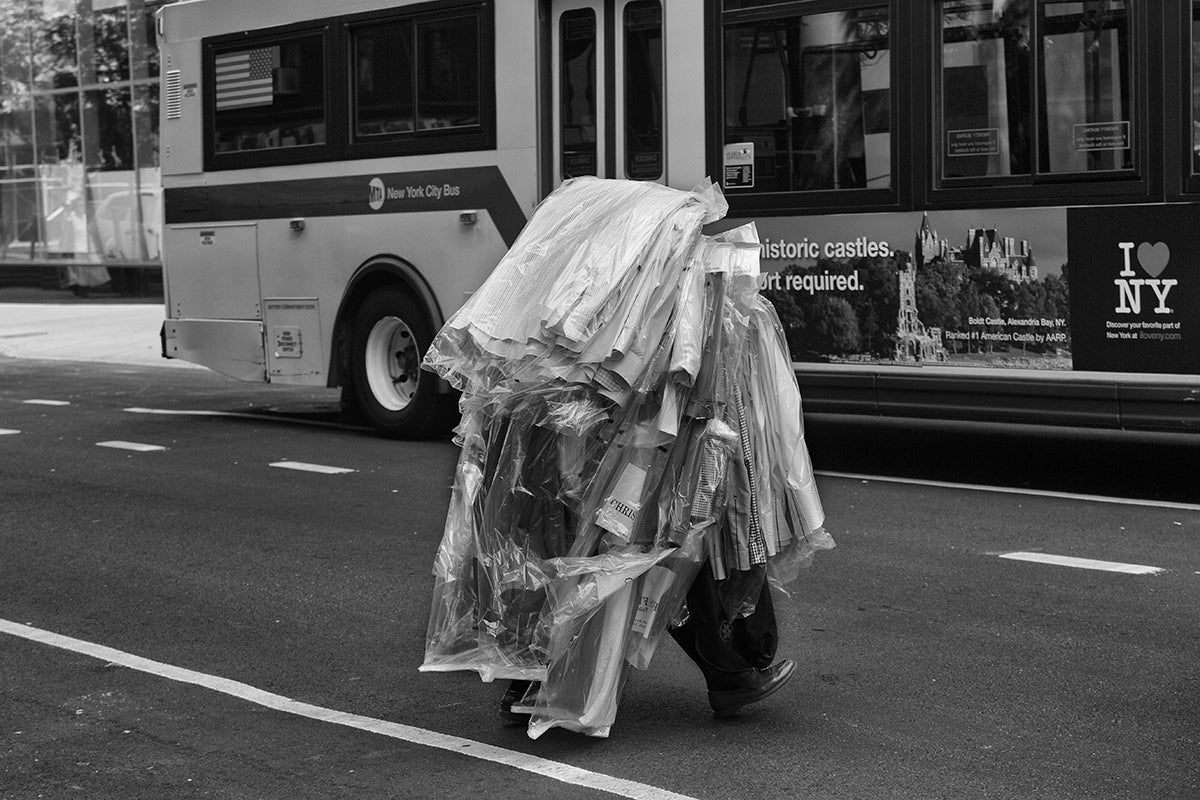 On the streets of New York Poster och Canvastavla