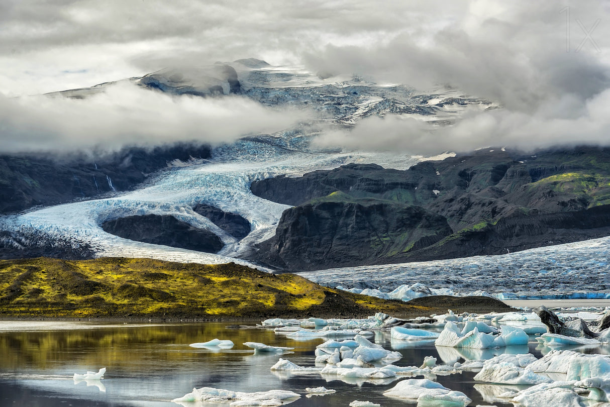Jökulsárlón Poster och Canvastavla