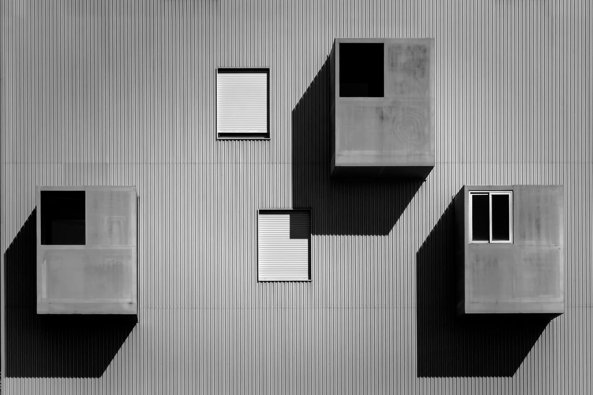 Cubes and Shadows Poster och Canvastavla