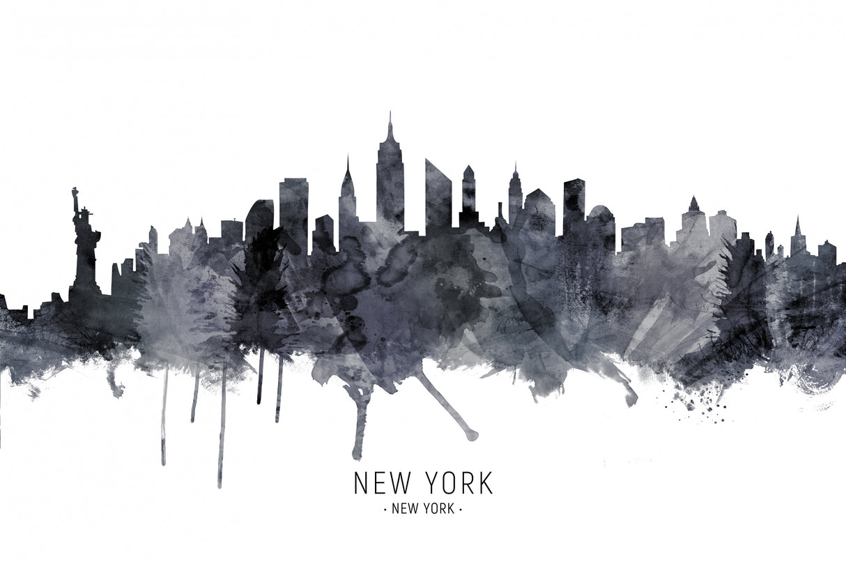 New York City Skyline Poster och Canvastavla