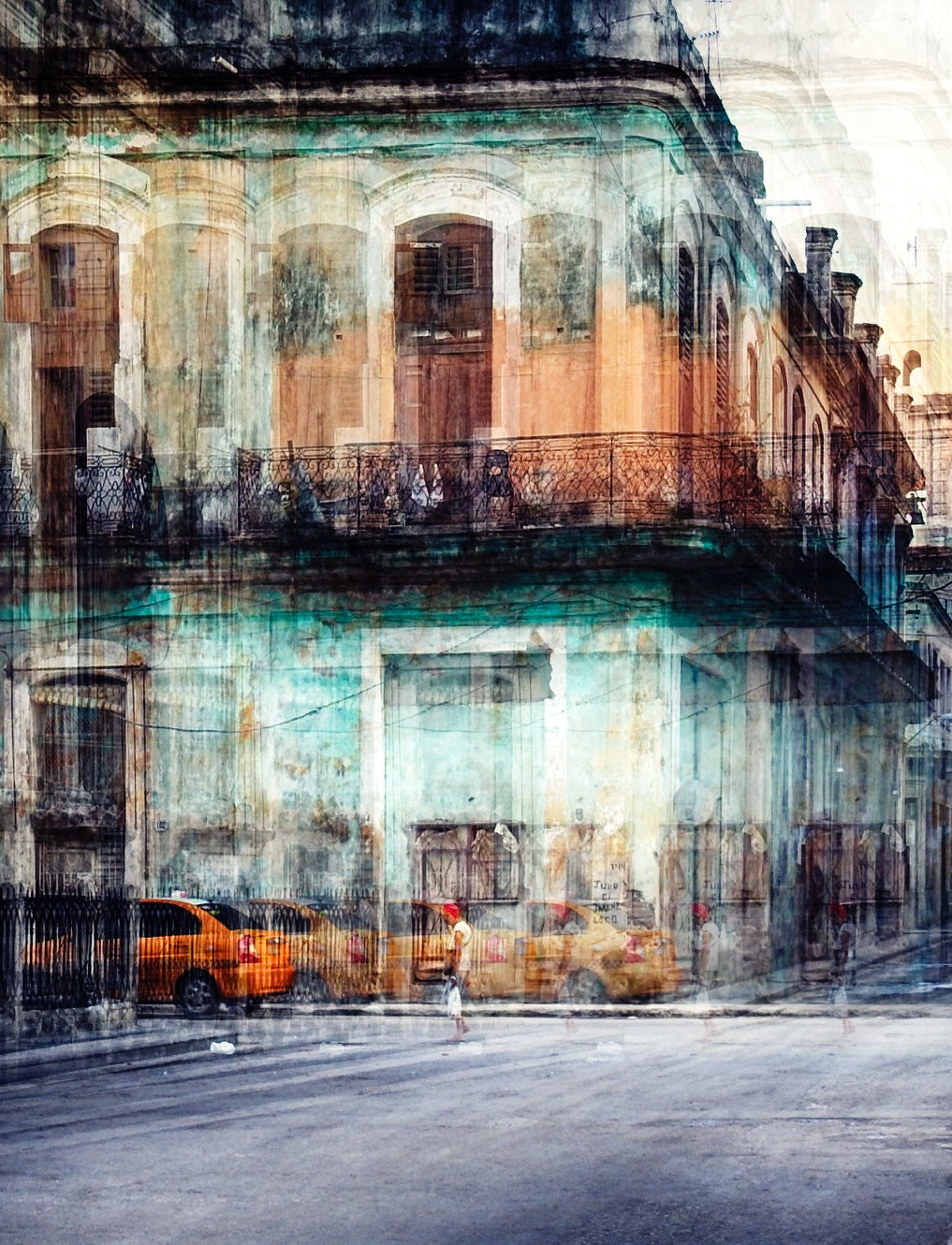Old Havana Poster och Canvastavla