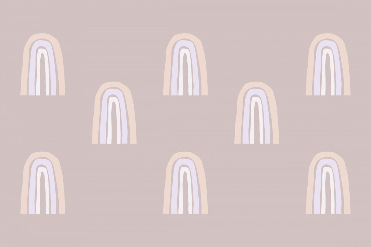 Minimal Rainbows Poster och Canvastavla